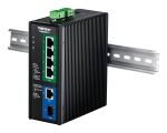 Trendnet 6-Port Industrial 2.5G PoE++ Unmanaged 2.5G Ethernet (100/1000/2500) Power over Ethernet (PoE) Schwarz