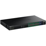 TRENDnet 18-Port 2.5G PoE++ Web Smart Switch 10SFP+ Slots