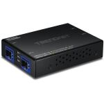 Trendnet TFC-G22SFP Netzwerk-Switch Unmanaged Gigabit Ethernet (10/100/1000) Schwarz