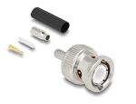 DELOCK BNC Stecker 50 Ohm zum Crimpen RG-174 / RG-316