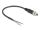 DELOCK BNC Stecker 50 Ohm zum Crimpen RG-174 / RG-316