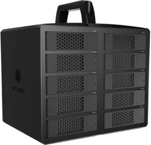 Geh. IcyBox Diamond Case 3710 10-Bay 2,5"/3,5" HDD/SSD