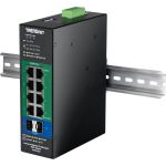 Trendnet TI-PG103I Netzwerk-Switch Managed Gigabit Ethernet (10/100/1000) Power over Ethernet (PoE) Schwarz