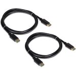 TRENDnet KVM Kabelset DisplayPort 1.2 - 2 Pack