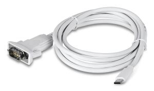 Trendnet TUC-S9 Serien-Kabel Weiß 1,8 m USB Typ-C RS-232