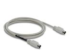 Delock Kabel PS/2 Stecker zu Stecker 1,8 m