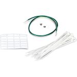 24-Port Blank Angeled Keytsone Shielded 1U Patch Panel