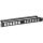 24-Port Blank Angeled Keytsone Shielded 1U Patch Panel