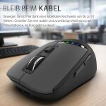 INCA IWM-512RS Wireless Maus 800-1600DPI/BT5.0 2.4GhZ