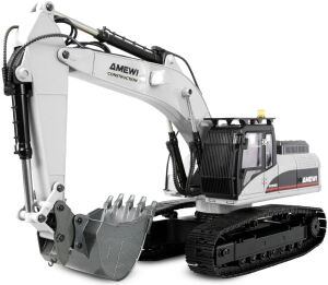 Amewi G705E Bagger Metall 1:14 RTR weiß