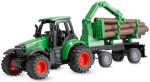 Amewi Traktor aus Metall mit Rückeanhänger 1:64...
