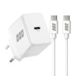 EFB Ladegerät 20W USB-C Set PD3.0 GaN QC3.0