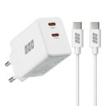 EFB Ladegerät 45W 2xUSB-C Set PD3.0 GaN QC3.0