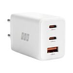 EFB Ladegerät 65W 2xUSB-C + USB-A PD3.0 GaN QC3.0