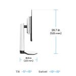 BenQ 68,6cm MOBIUZ EX271QMZ 16:9 HDMI/USB-C/DP wh.OLED 240Hz