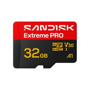 32 GB MicroSDHC SANDISK Extreme PRO R100/W90