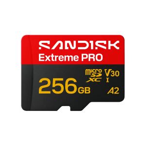 256 GB MicroSDXC SANDISK Extreme PRO R250/W170