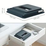 LEITZ Sitz-Steh Laptopständer 2-in-1 für Schreibtische