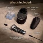 Braun Series 9 Pro+ 9565cc Wet & Dry Folienschaber Trimmer Metallisch