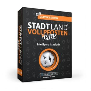 Denkriesen STADTLAND VOLLPFOSTEN Levels Classic Kartenspiel-Erweiterung Party