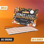 Denkriesen Stadt Land Vollpfosten Spielblock Classic Edition