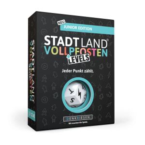 Denkriesen STADTLAND VOLLPFOSTEN Levels Junior Kartenspiel-Erweiterung Party