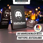KLATTSCHEN - Trinkspiel - SPIELKARTENKARTON