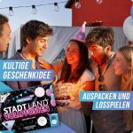 Denkriesen Stadt Land Vollpfosten Spielblock Party Edition