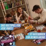 Denkriesen Stadt Land Vollpfosten Spielblock Party Edition