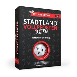 Denkriesen STADTLAND VOLLPFOSTEN Levels Rotlicht Kartenspiel-Erweiterung Party