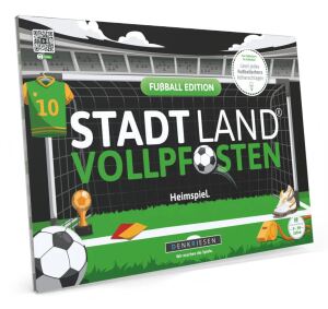 Denkriesen Stadt Land Vollpfosten Spielblock Fußball Edition