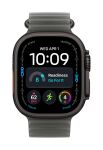 Apple Watch Ultra 4 49mm Titanium Case Black Ocean Band LTE