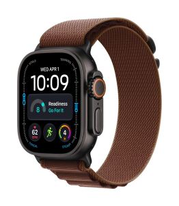 Apple Watch Ultra 4 49mm Titanium Burgundy Alpine Loop LTE M