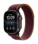 Apple Watch Ultra 4 49mm Titanium Burgundy Trail Loop M/L