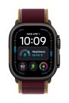 Apple Watch Ultra 4 49mm Titanium Burgundy Trail Loop M/L