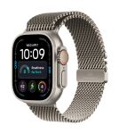 Apple Watch Ultra 4 49mm Titanium Natural Milanese Loop L