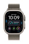 Apple Watch Ultra 4 49mm Titanium Natural Milanese Loop L