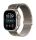 Apple Watch Ultra 4 49mm Titanium Natural Milanese Loop L