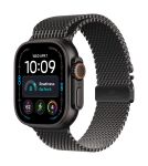 Apple Watch Ultra 4 49mm Titanium Black Milanese Loop L