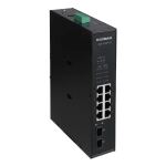 EDIMAX Industrial 10-Port Gigabit PoE+ DIN Rail Switch IP30
