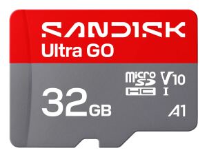 32 GB MicroSDHC SANDISK Ultra GO [R120] card only