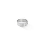 De Buyer Perforated Stainless Steel Round Tart Ring 6,5cm...