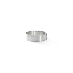De Buyer Perforated Stainless Steel Round Tart Ring 6,5cm...