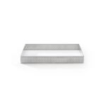 De Buyer Perforated Stainless Steel Square Tart Form...