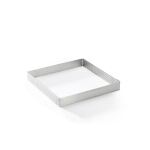 De Buyer Perforated Stainless Steel Square Tart Form 7cm...
