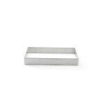 De Buyer Perforated Stainless Steel Square Tart Form 7cm...