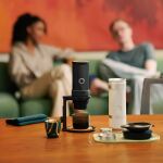Outin OTEM-MO-01-AA-SG Reise-Kaffeemaschine Grau
