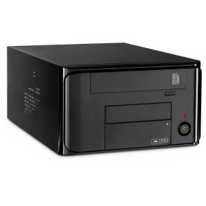 Inter-Tech MI-008 ITX Schwarz Neuware mit geöffneter Verpackung