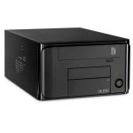 Inter-Tech MI-008 ITX Schwarz Neuware mit geöffneter...