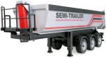 Amewi Dreiachs-Sattelauflieger mit Kippmulde 1:18 RTR silber